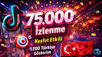 75000 İzlenme Premium