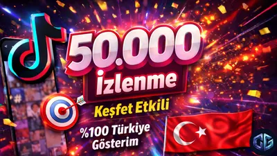 50000 İzlenme Premium
