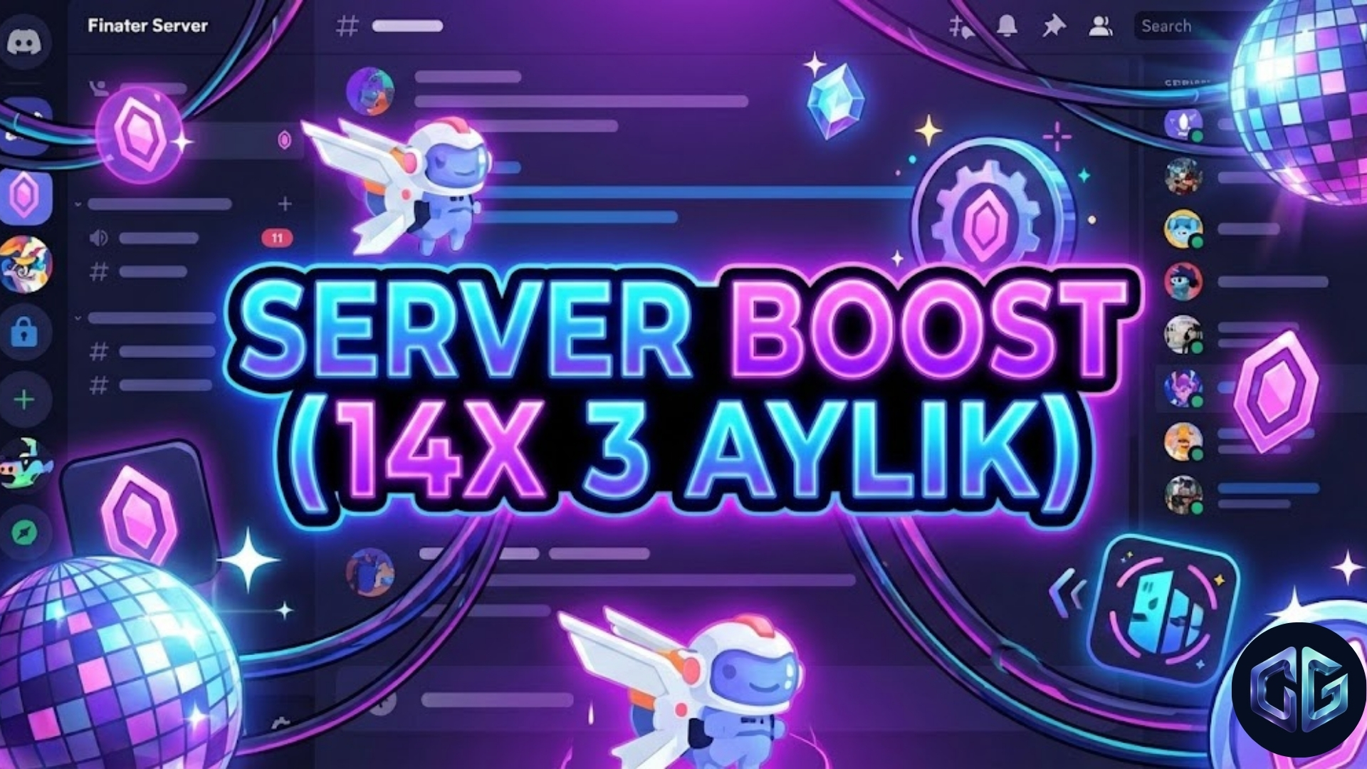 3 Aylık 14x Server Boost
