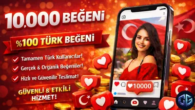 10000 Türk Beğeni