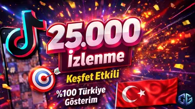 25000 İzlenme Premium