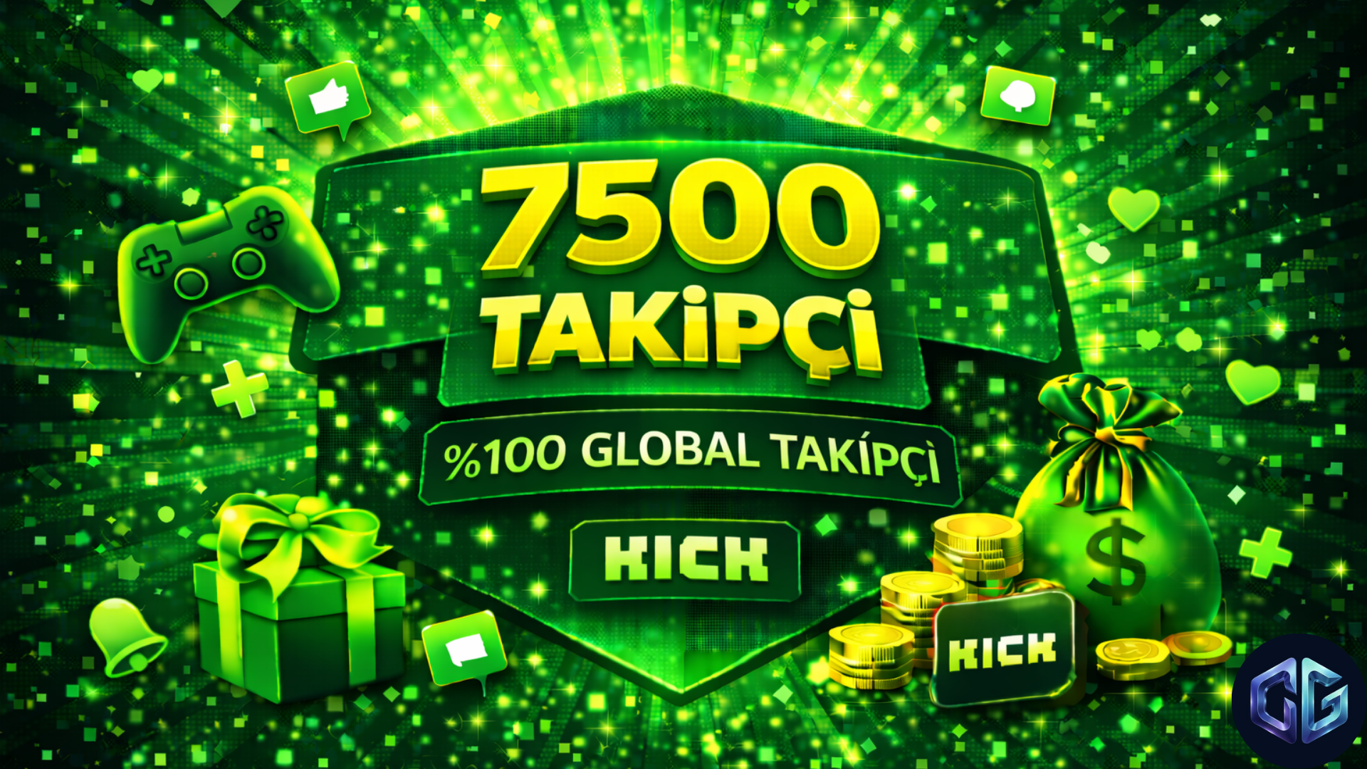 7500 Takipçi Global