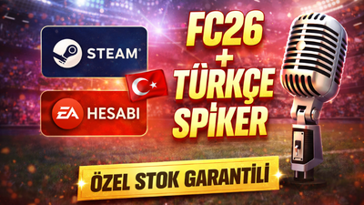 FC 26 + Türkçe Spiker EA+STEAM