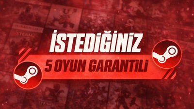 Steam İstediğiniz 5 Oyun Garantili