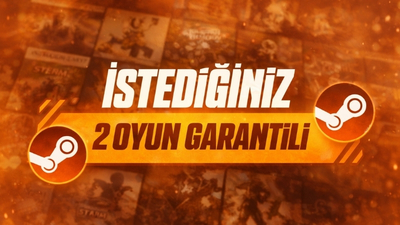 Steam İstediğiniz 2 Oyun Garantili