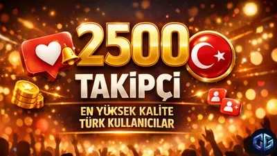 2500 Takipçi Gold