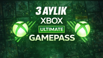 Xbox Ultimate Gamepass 3 Aylık