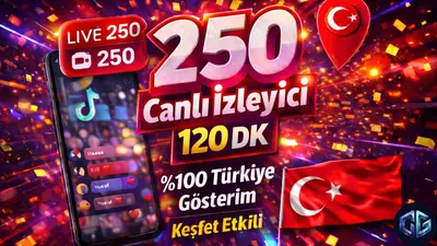 250 Canlı Seyirci (120dk)