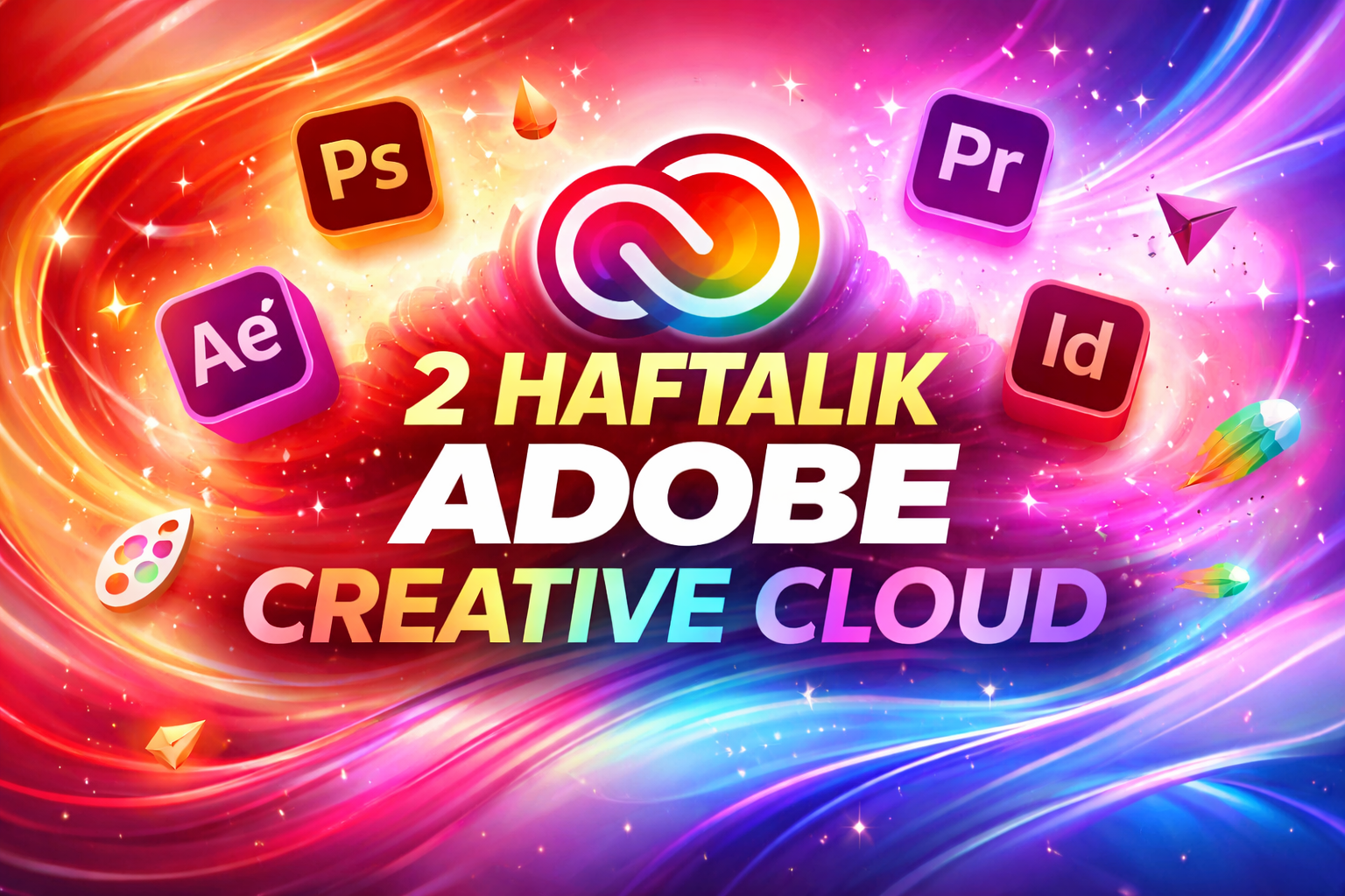 2 Haftalık Adobe Creative Cloud